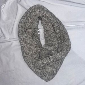 Vans Grey and white shimmer infinity scarf (like new!)